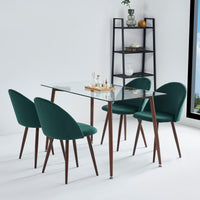 Everest 4 - Person Dining Set, Blue/Green/Gray